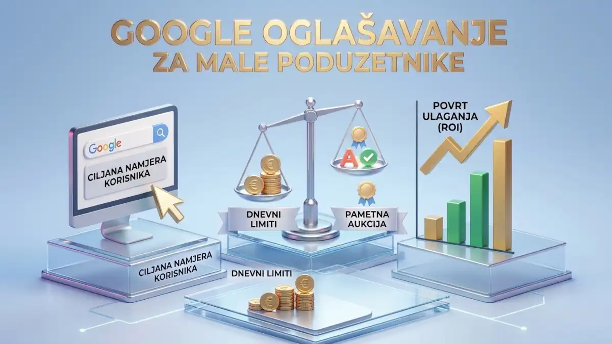 Google oglašavanje za male poduzetnike: kako radi, koliko košta i kada se isplati